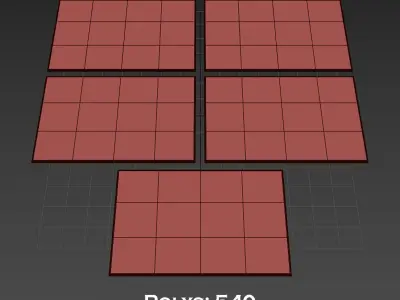 Doormat Rugs 155 3D model