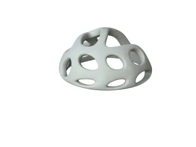 SciFi Cube Object No 45346 Low Poly Shape Low-poly 3D model