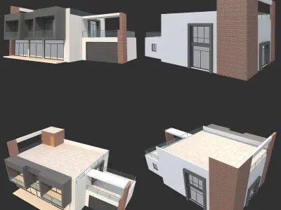 House 4 3D model purchase