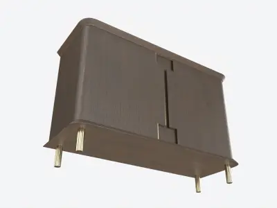 Cabinet Baker Bastille 3D model