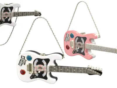 Guitar Bag Low-poly 3D model