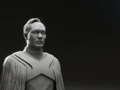 Jimmy Smits - Bail Organa - Star Wars Revenge of the Sith 3D print model