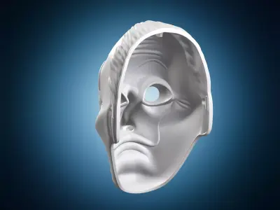 Dali Mask 3D Model 3D print model