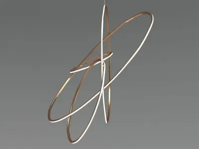 Props Chandelier 3D model