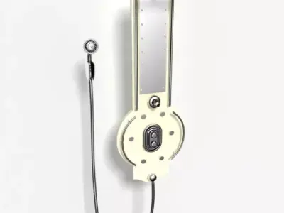 Shower Panel 3D model