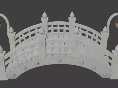 Bridge 3D Model 3D model