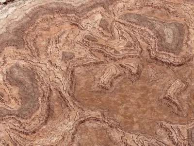 Terrain canyon 3D model