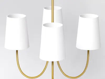 Traditional Chandelier 3D model