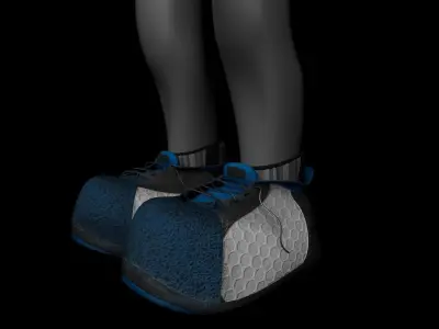 Strawberry Kid Low-poly 3D model