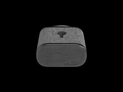 padlock 3D model