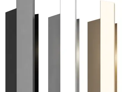 Piega Wall Lamp 3D model