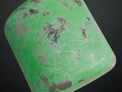 Painted Metal Surface PBR Seamless Texture purchase