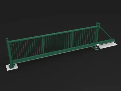 Portals and fences KIT 3D model