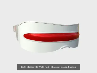 10 SciFi Glasses I Collection - Character Design Fashion 3D Model Pack