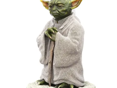 Master Yoda from Star Wars 3D model