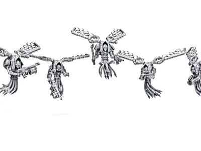 Dark Techno Vespaxii 3D print model