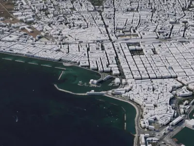 Bari - Italy 3D model