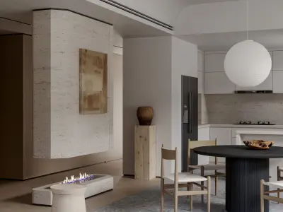 Apartment interior scenes      3D model order