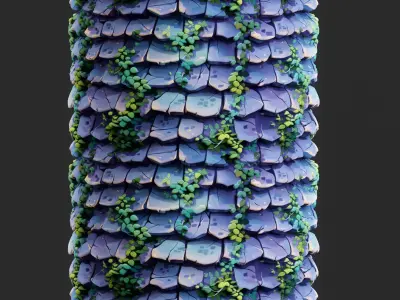 Stylized Roof Seamless Texture  Texture