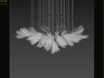  3D Alice Lasvit Chandeliers model 3D model