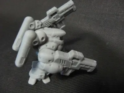 CHIBI-TECH SD - SERPENT CORE 3D print model
