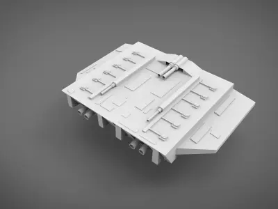 scifi kitbash 1 3D print model