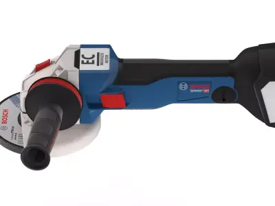 Cordless Angle Grinder GWS 3D model