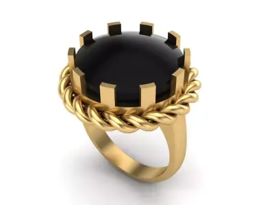 Jewelry ring 404 3D print model