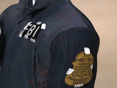 Fake FBI Outfit for Genesis 9