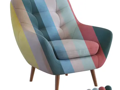 Chair Vitio 3D model