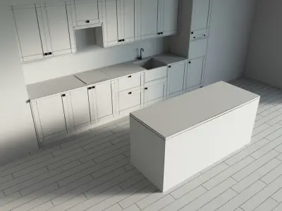 22-Kitchen10 glossy 2 3D model