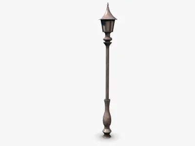 Street Light  Low-poly 3D model