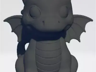 dargon or baby dargon bar 3D print model