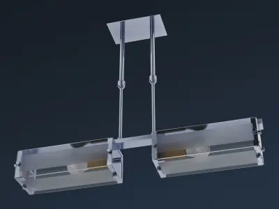 Chandelier Altalusse IL INL-9189P-02 Chrome 3D model