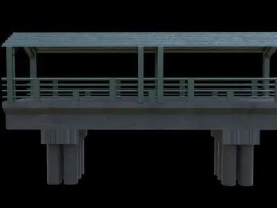 Bridge B 3D model