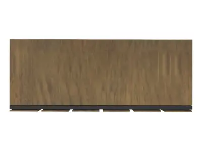 CYPRESS BROWN Two Door Dimensional Squares Cabinet 40 inch 3D model