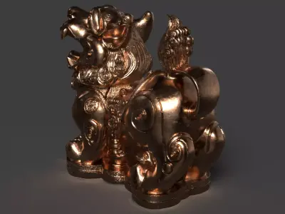 Chinese Zodiac Beast Figure  3D model