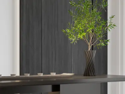 Minimalist style 3D model 3D model