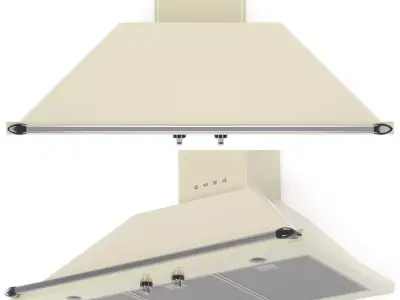 SMEG kitchen appliance collection 3D model