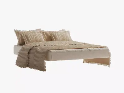 Princess Bed Linen 3D model