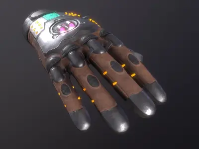 SciFi Glove - Searcher Low-poly 3D model