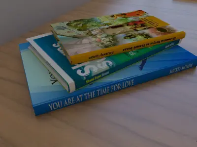 Bathroom on the sea 3D model