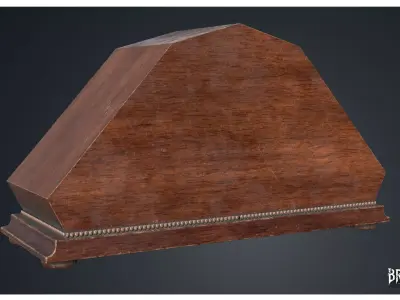 Table Clock - Clocks 1900s 3D model