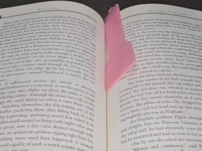 Miniature Flashlight Bookmark Free 3D print model