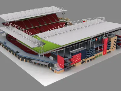  BMO Field Outdoor Stadium Toronto Canada 