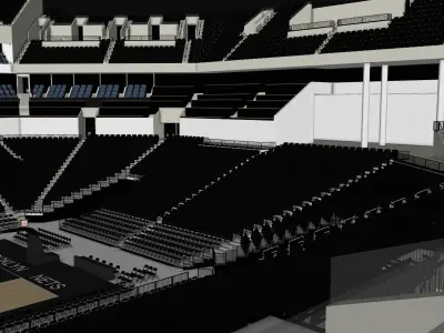 Barclays Center 3D model