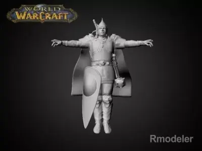 Russian Bogatur Dobrunya 3D model