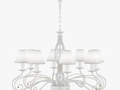 78208x Esedra Lightstar Chandelier 3D model
