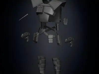ARC Clone Trooper Armor Accessories 3D print model