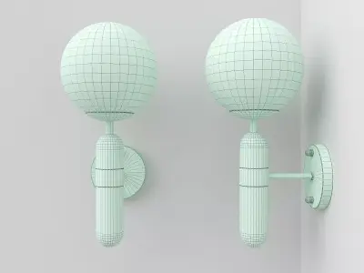 Yaleanor Wall Light 3D model